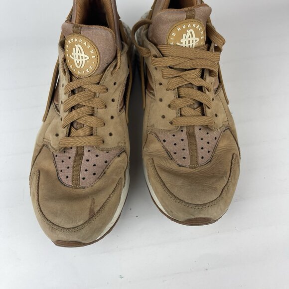Nike Air Huarache Men’s Shoes Size 8.5 318429-202 Wheat Flax Tan 2017 - Picture 6 of 8